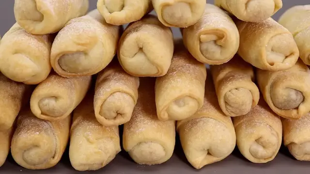 Хрустящие трубочки с начинкой