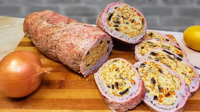 Мраморная закуска на праздничный стол