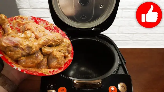 Курицами мультиварке