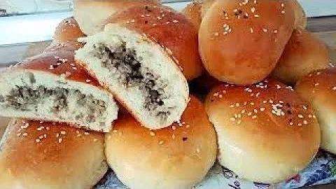 Нежные пирожки с мясом 