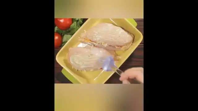 Фаршированная куриная грудка