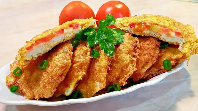 Вкусные котлеты в вафле