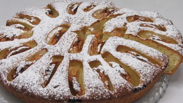 Творожная шарлотка