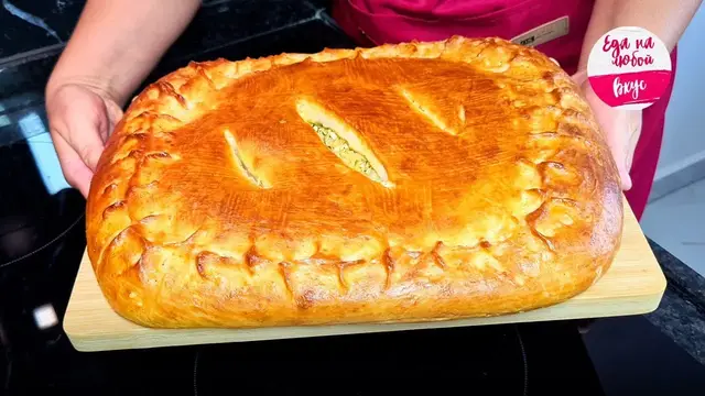 Быстрый пирог с капустой
