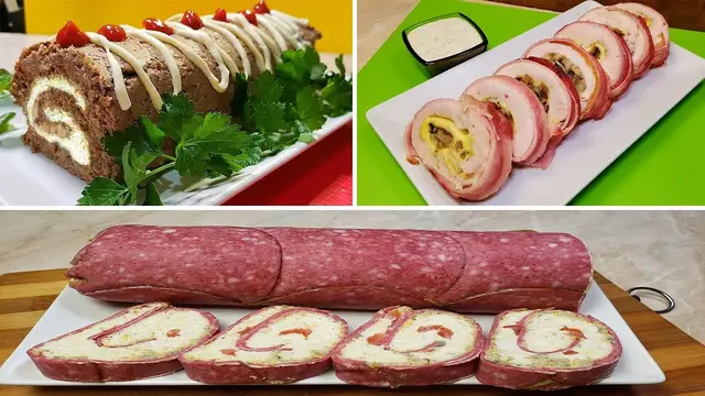 Три необычно вкусные закуски на праздничный стол