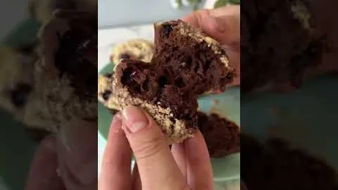 Шоколадные кексы в духовке