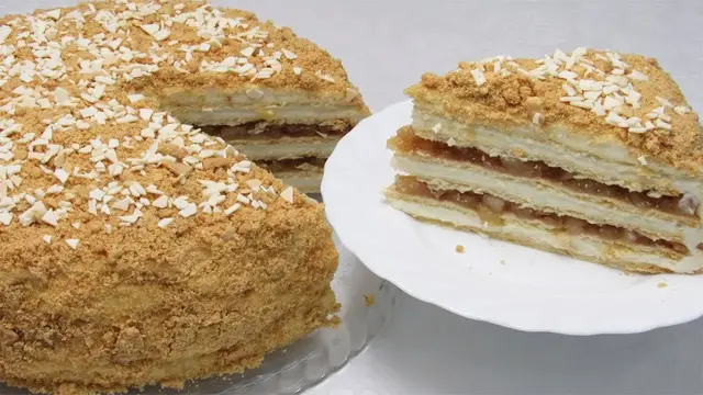 Яблочный наполеон