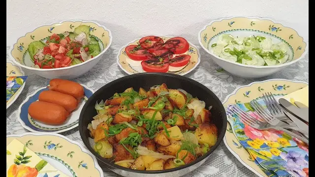 Картошка жареная по деревенски