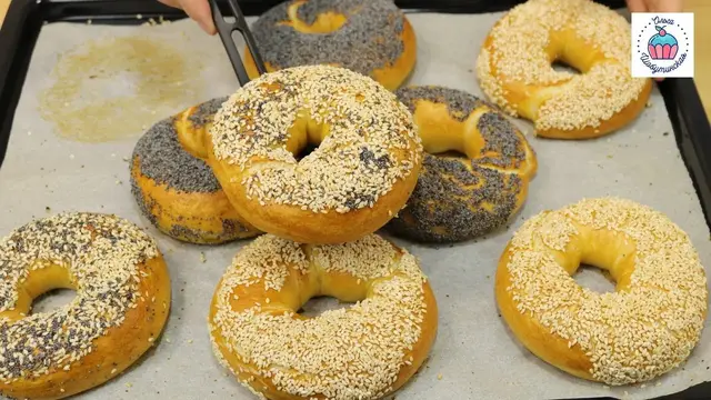 Ароматные и плотные бублики Бейглы