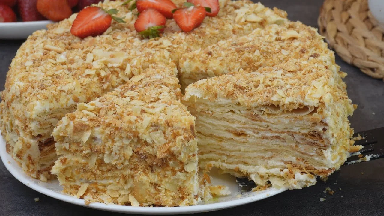 Вкусный торт "Наполеон"