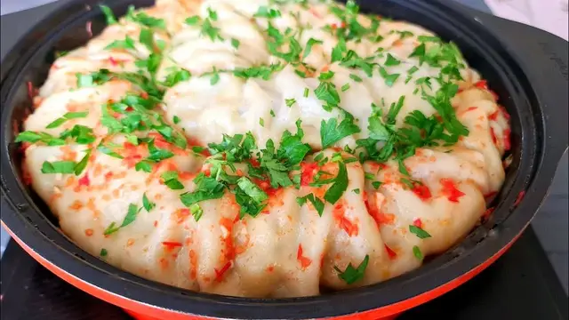 Ханум в казане с овощами