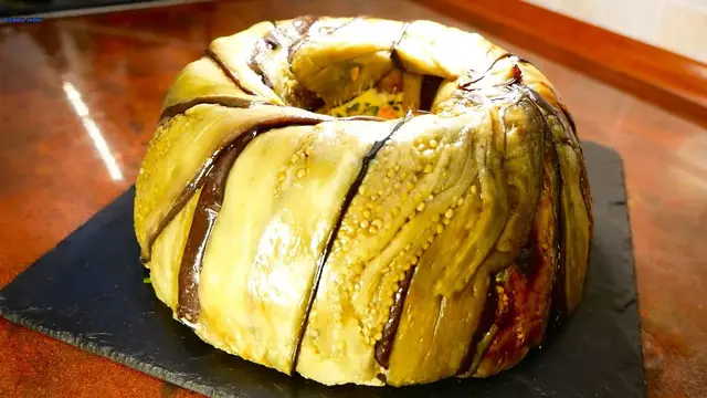 Салат с баклажанов 