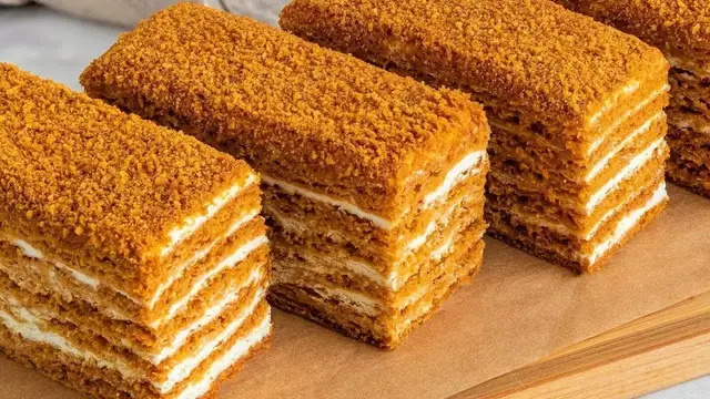 Вкусный медовик