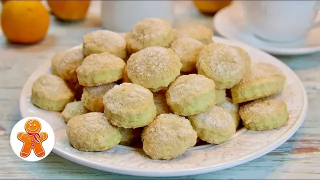 Сахарное печенье к чаю