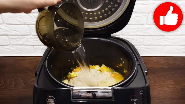 Рис с куриным филе в мультиварке