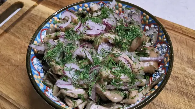 Соленые вешенки