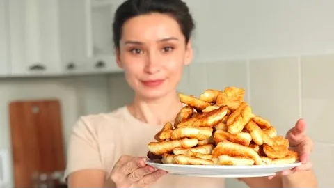 Пышные вергуны из кефира