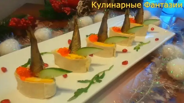 2 закуски за пару минут на праздничный стол