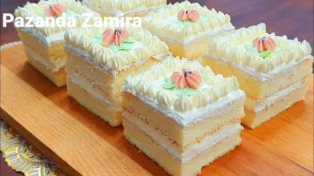 Вкусный бисквитный торт