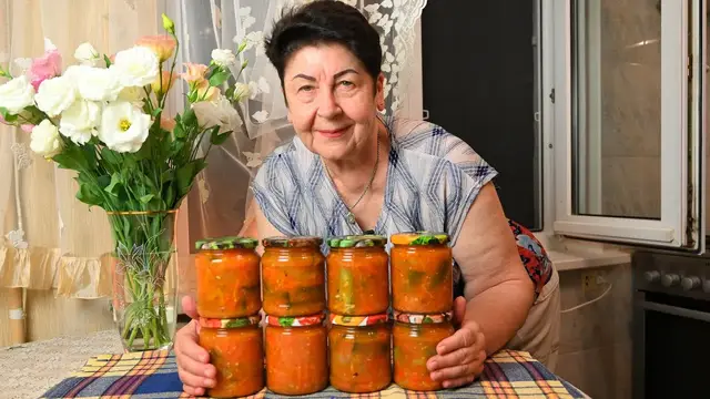 Лечо с огурцами на зиму