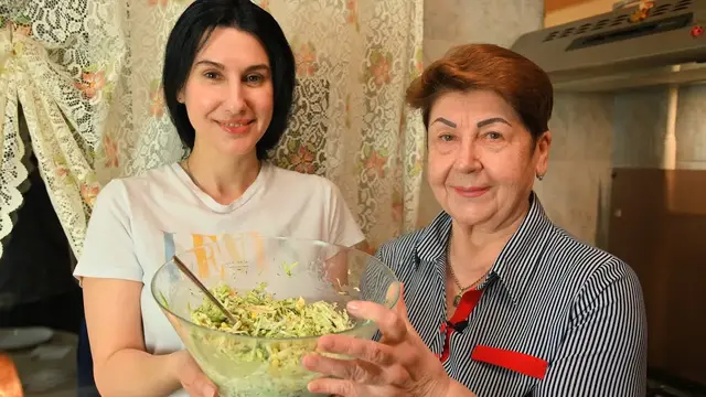 Лёгкий салат из капусты