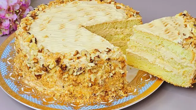 Очень вкусный торт к чаю