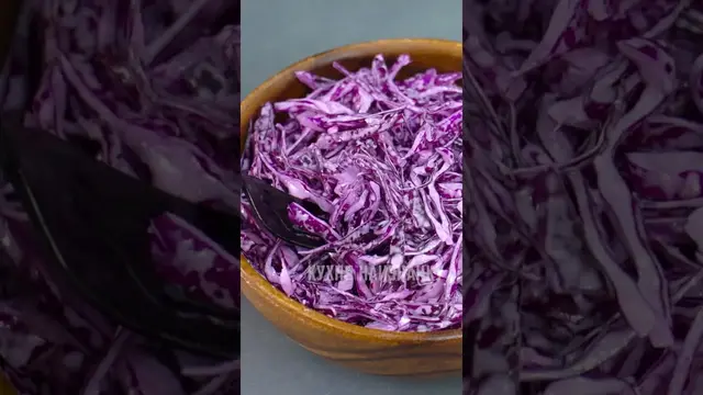 Простой и вкусный салат из капусты