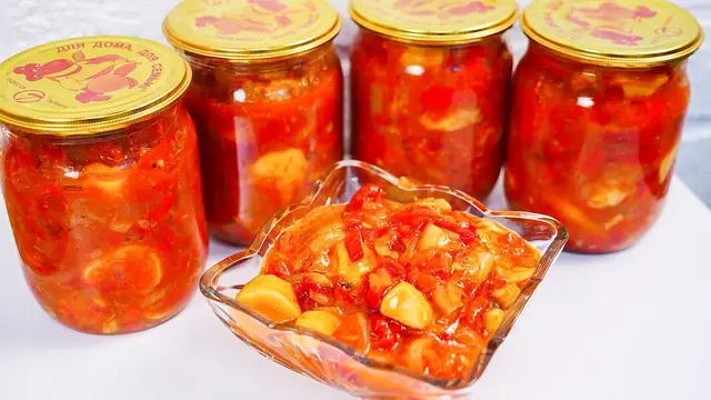 Овощной салат на зиму 