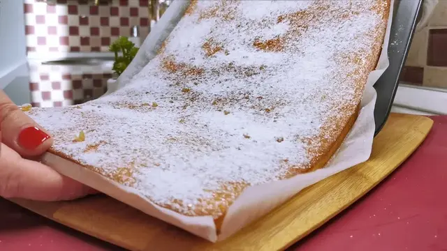 Сладкий заливной пирог