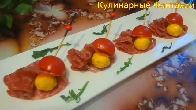 2 чудесных закуски на праздничный стол