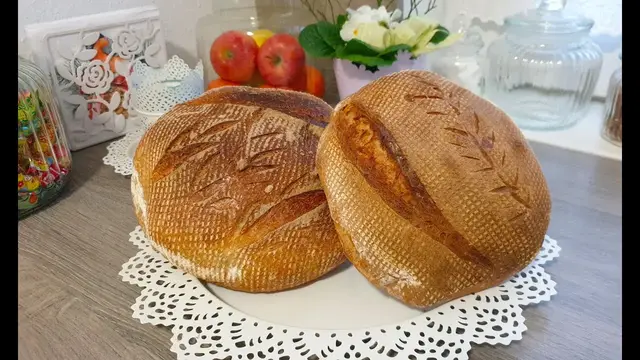 Деревенский хлеб на закваске