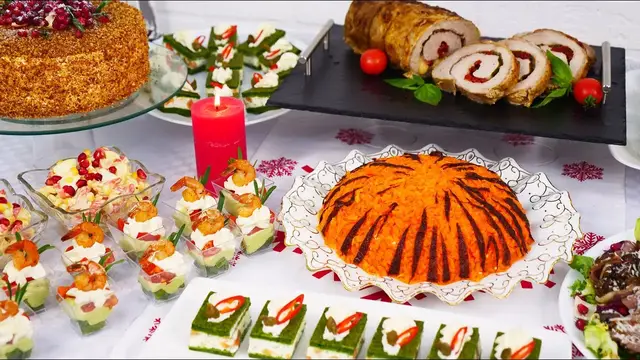 Лучшие закуски на праздник