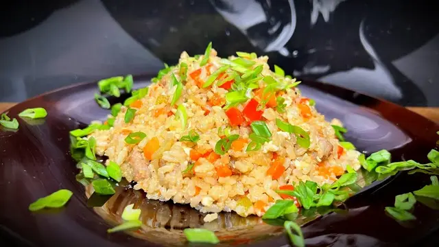 Жареный рис по-азиатски