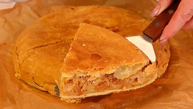 Вкусный пирог на сковороде