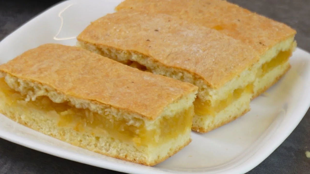 Печенье с яблочной начинкой