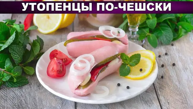 Вкусная и необычная закуска к пиву из маринованных сарделек
