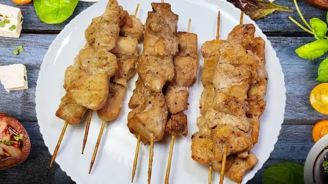 Куриный шашлык в духовке