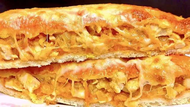 Горячие бутерброды с мясом в духовке 