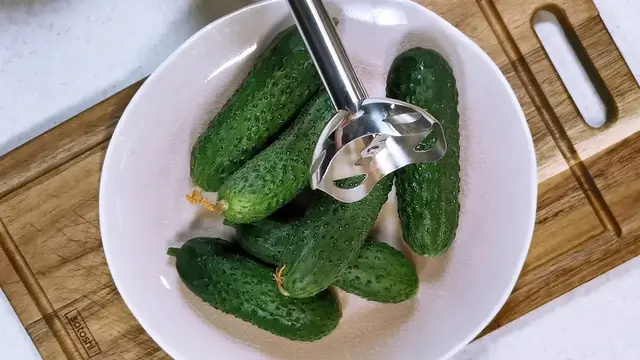 Холодный суп из огурцов