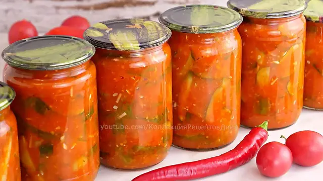 Лечо из огурцов