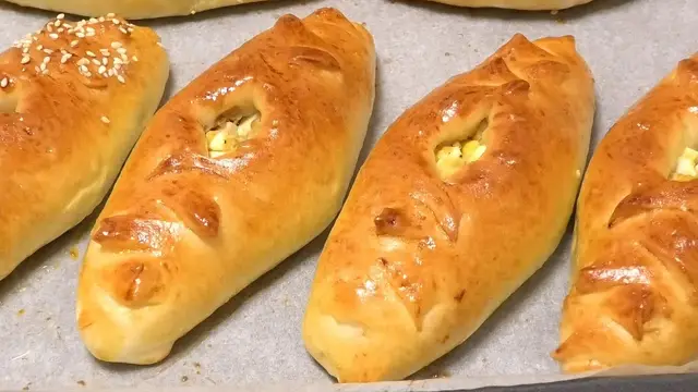 Булочки с мясом