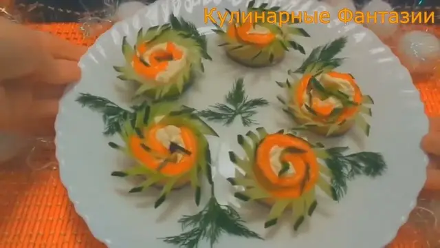 Великолепная закуска с красной рыбкой