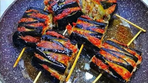 Вкусный ужин из баклажан