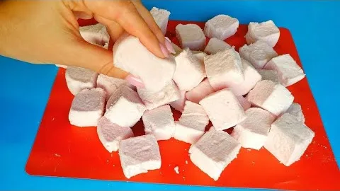 Пружинистый зефир за 5 минут