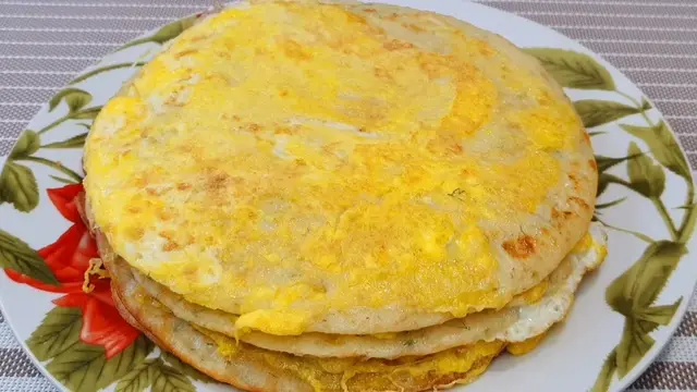 Простые лепешки на завтрак