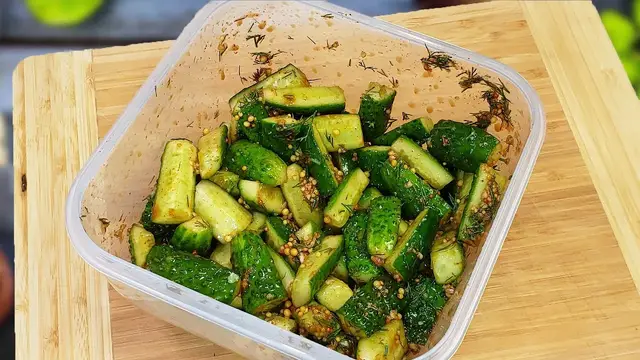 Вкусные маринованные огурцы