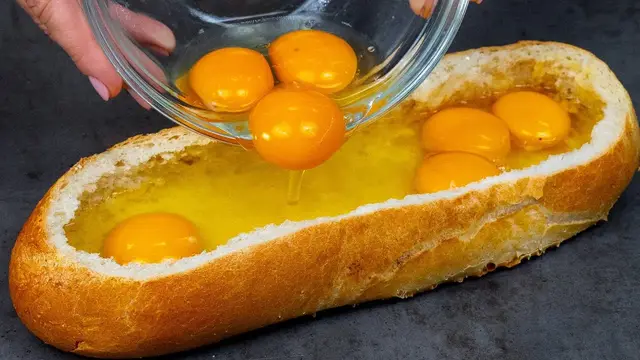 Вкусный обед из хлебы