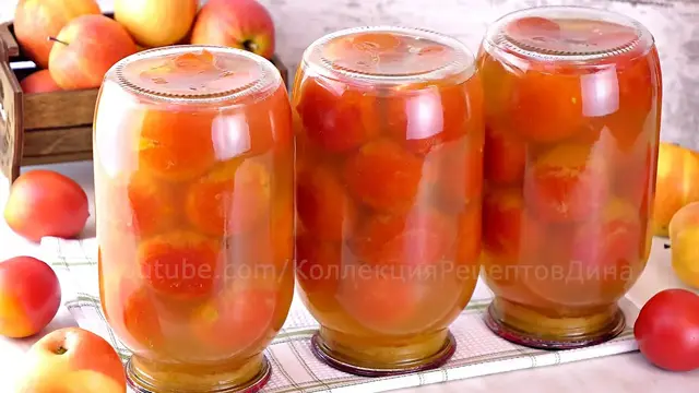 Маринованные помидоры в яблочном соку
