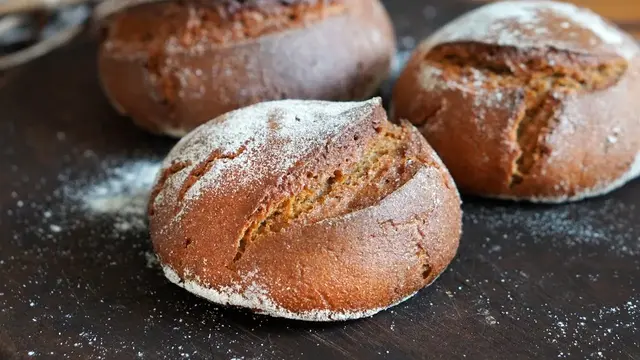 Ржаные булочки на закваске