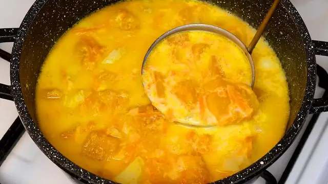 Очень вкусный тыквенный суп